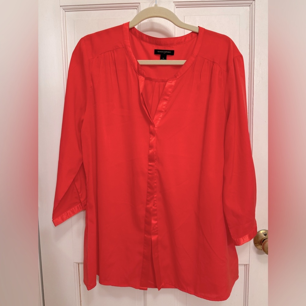 Banana Republic XL tunic 3/4 sleeved blouse